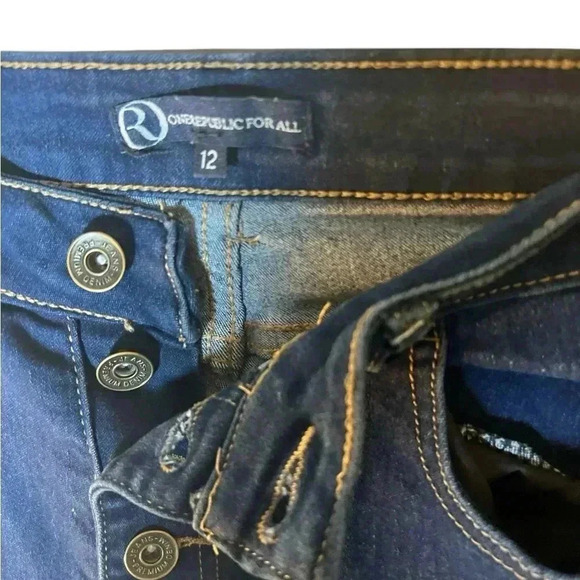 “One Republic“High Rise Skinny Ankle Jeans, Sz 12 . - Picture 3 of 4